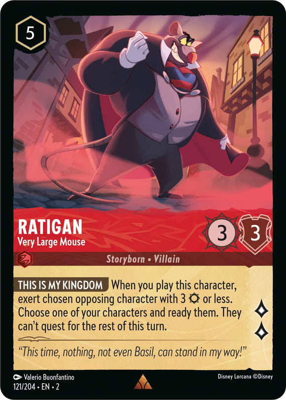 Ratigan - Very Large Mouse 121/204 (Rise of the Floodborn)