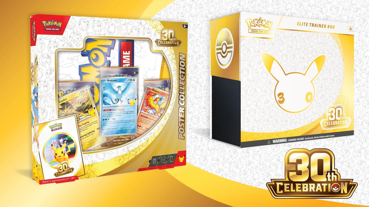 Pokémon TCG: 30th Celebration Product Release