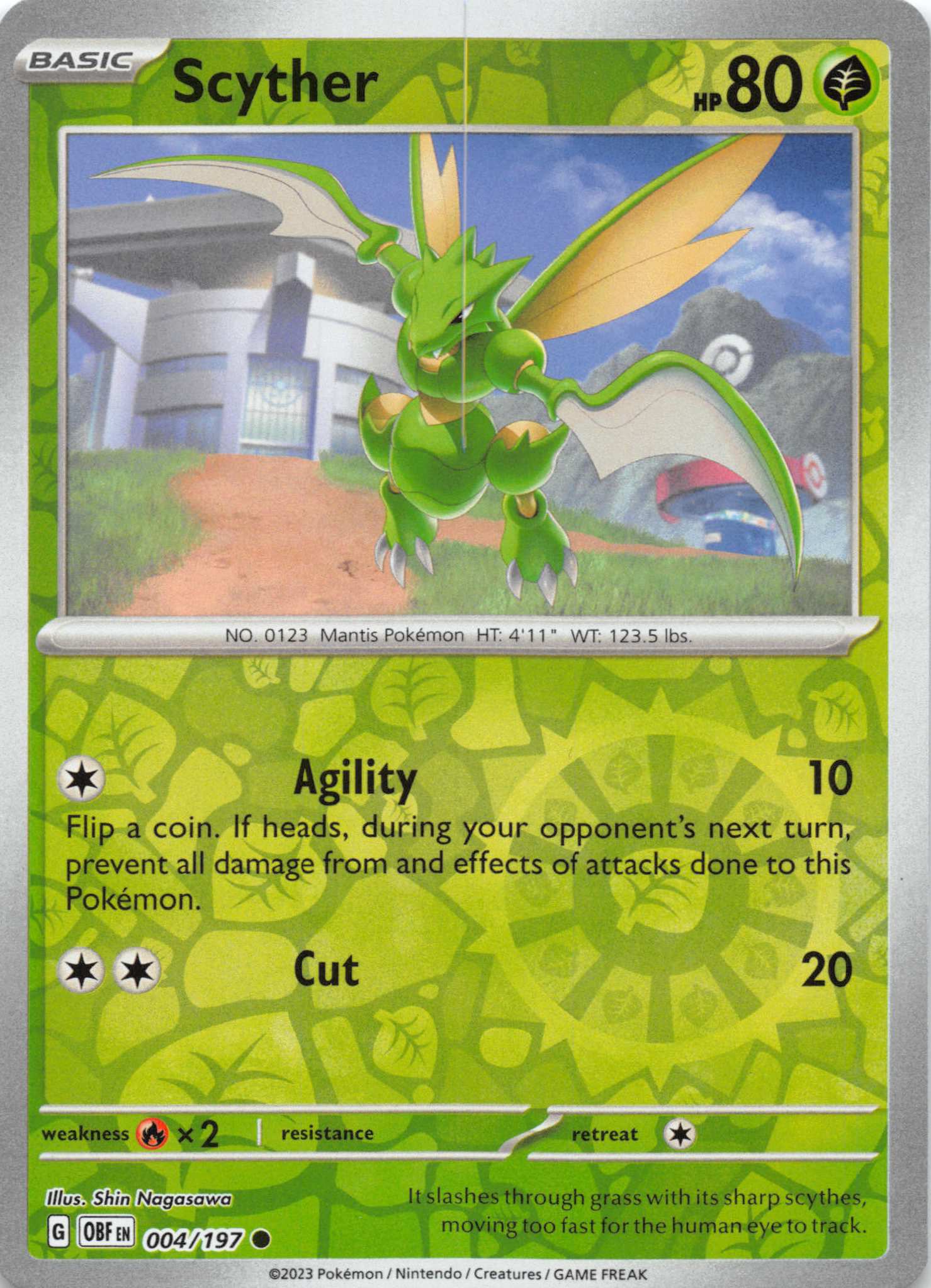 Scyther (004/197) [Scarlet & Violet: Obsidian Flames]