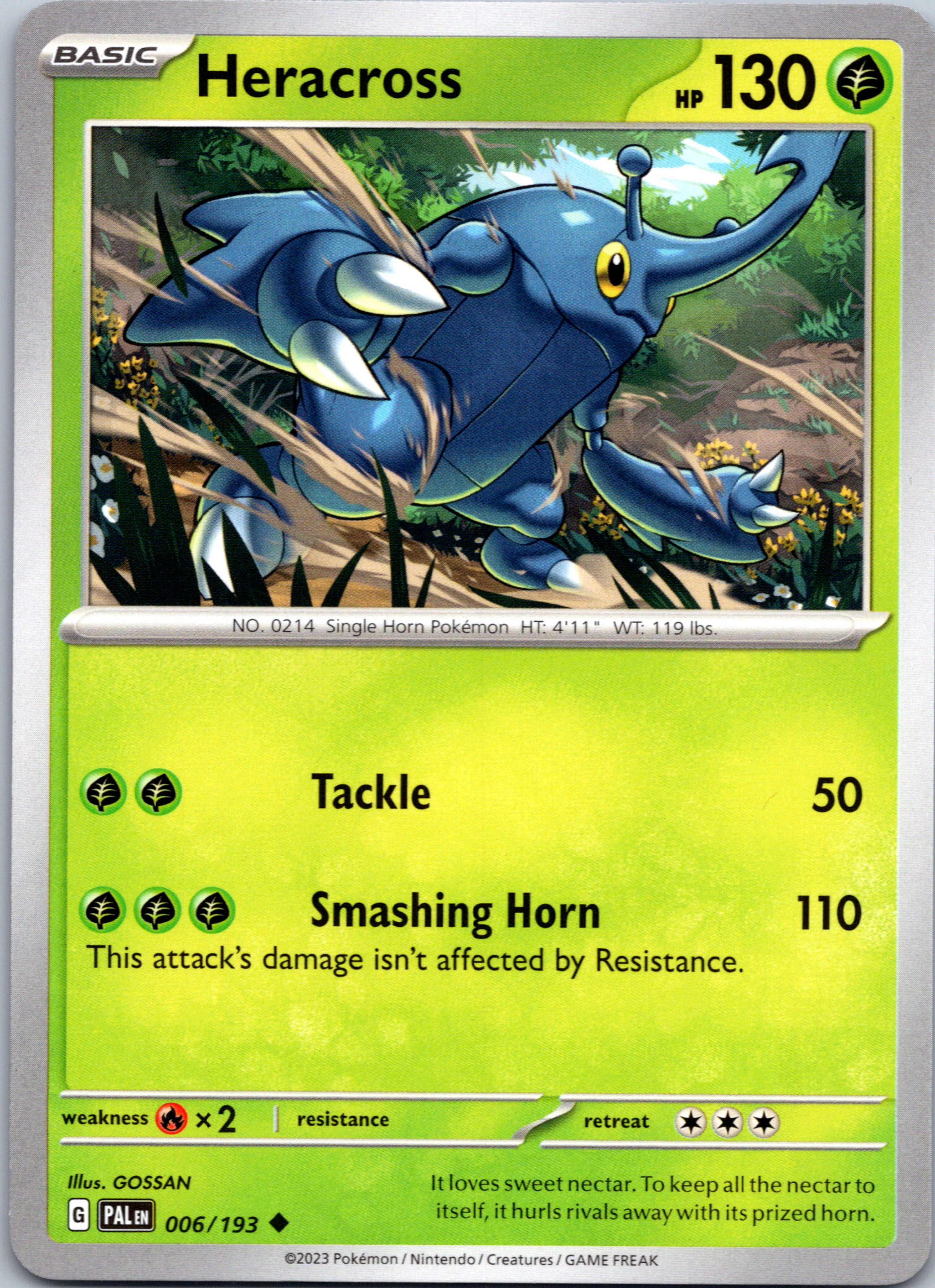 Heracross (006/193) [Scarlet & Violet: Paldea Evolved]