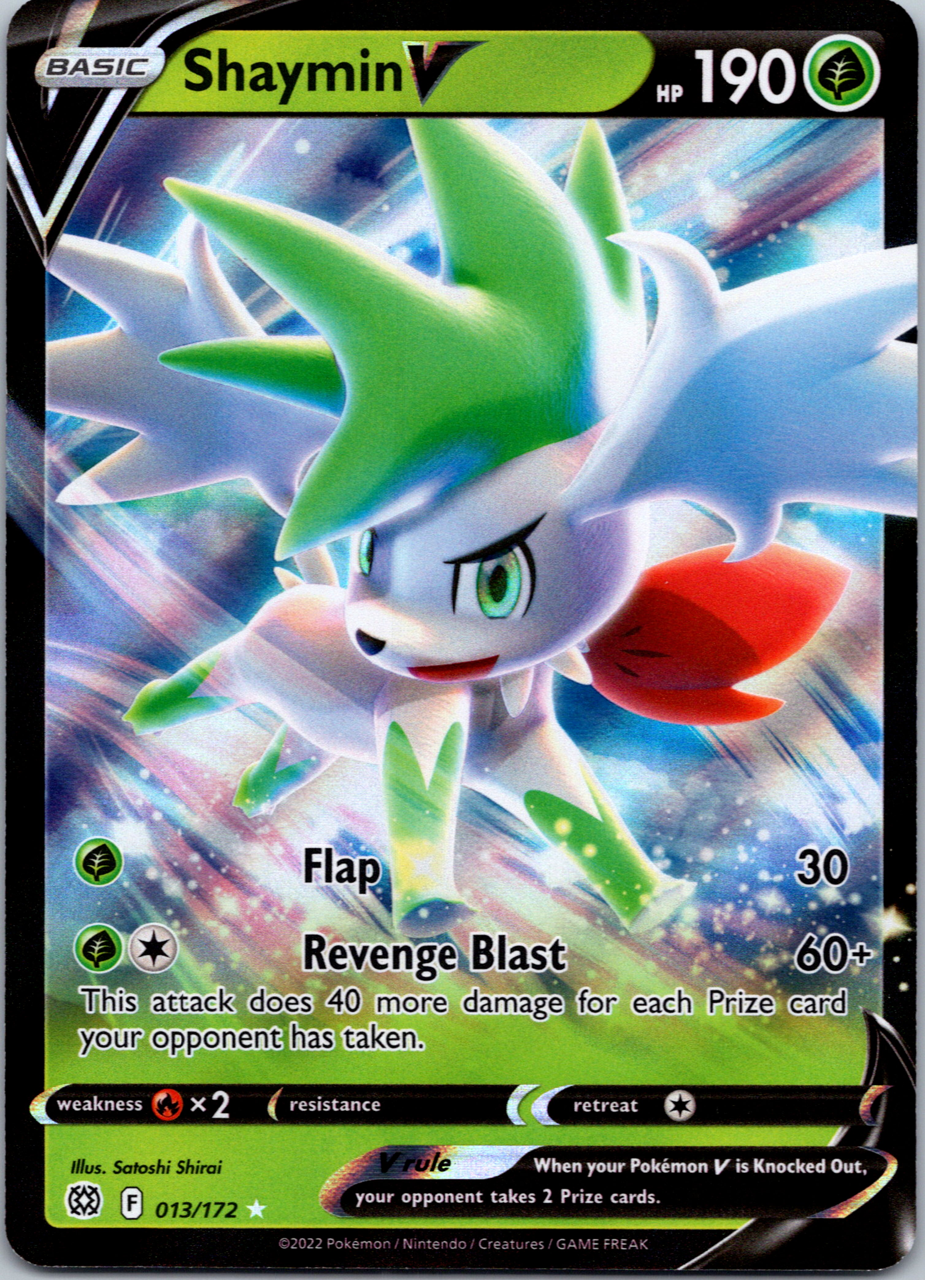 Shaymin V (013/172) [Sword & Shield: Brilliant Stars]