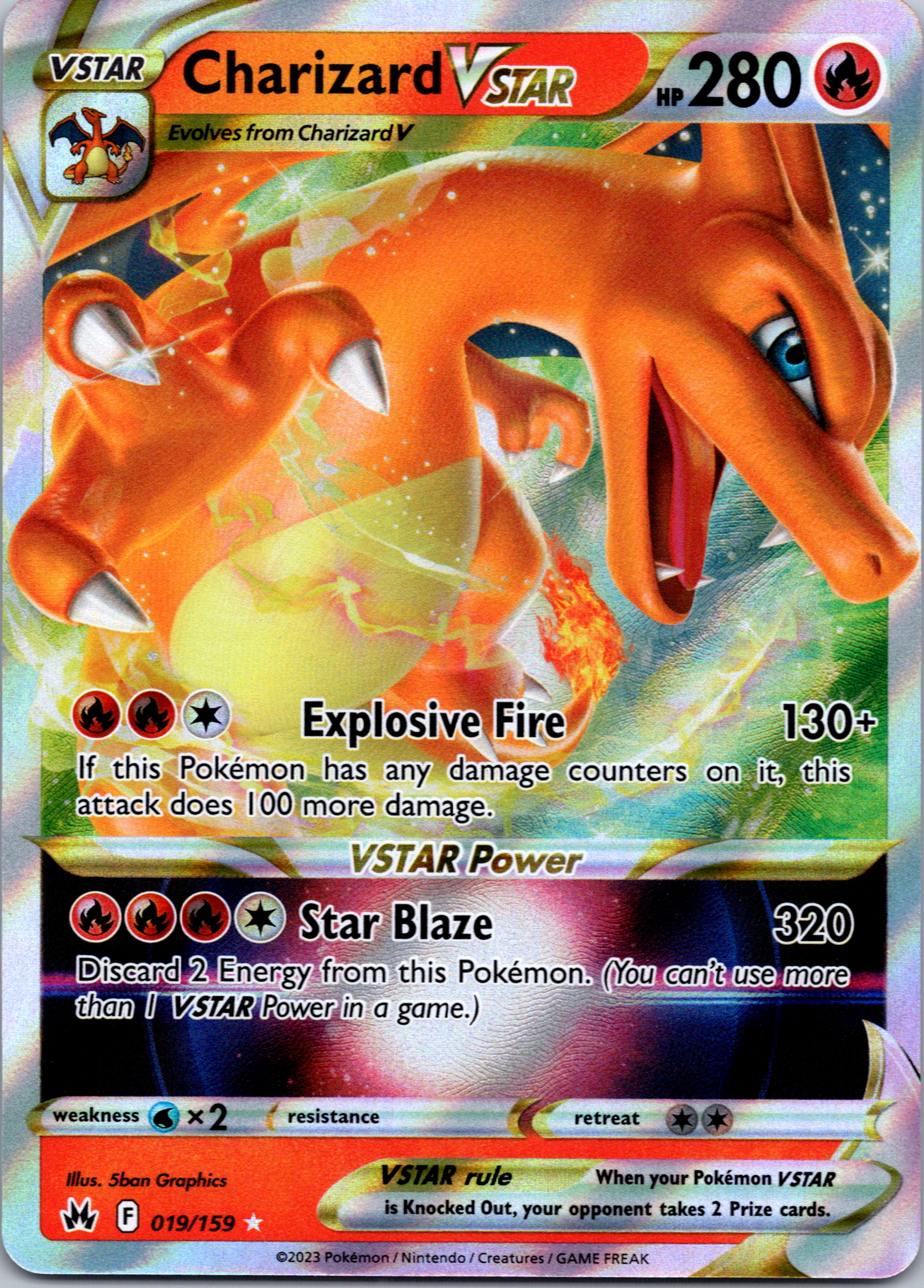 Charizard VSTAR (019/159) [Sword & Shield: Crown Zenith]