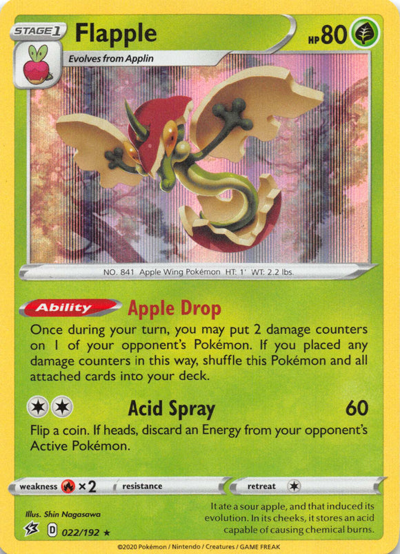 Flapple (022/192) [Sword & Shield: Rebel Clash]