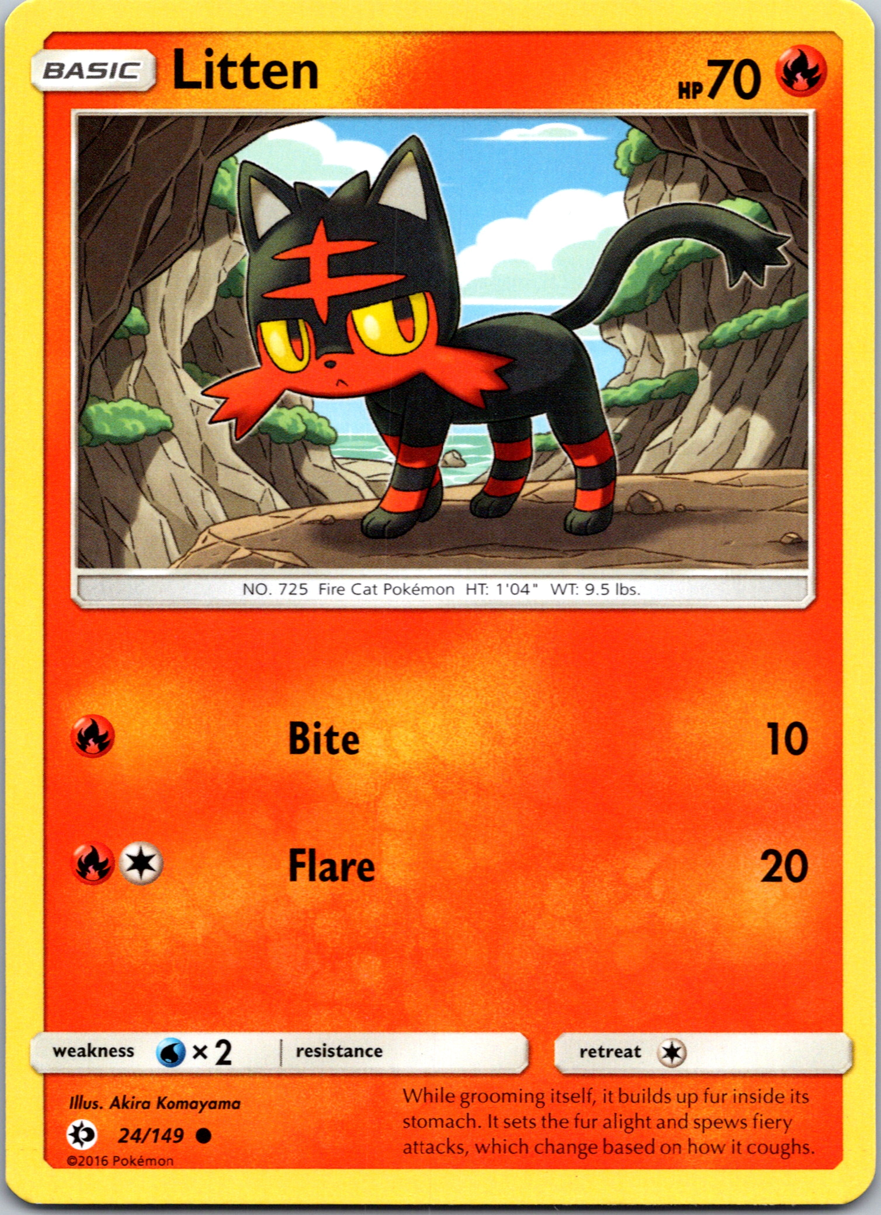 Litten (24) [SM Base Set]