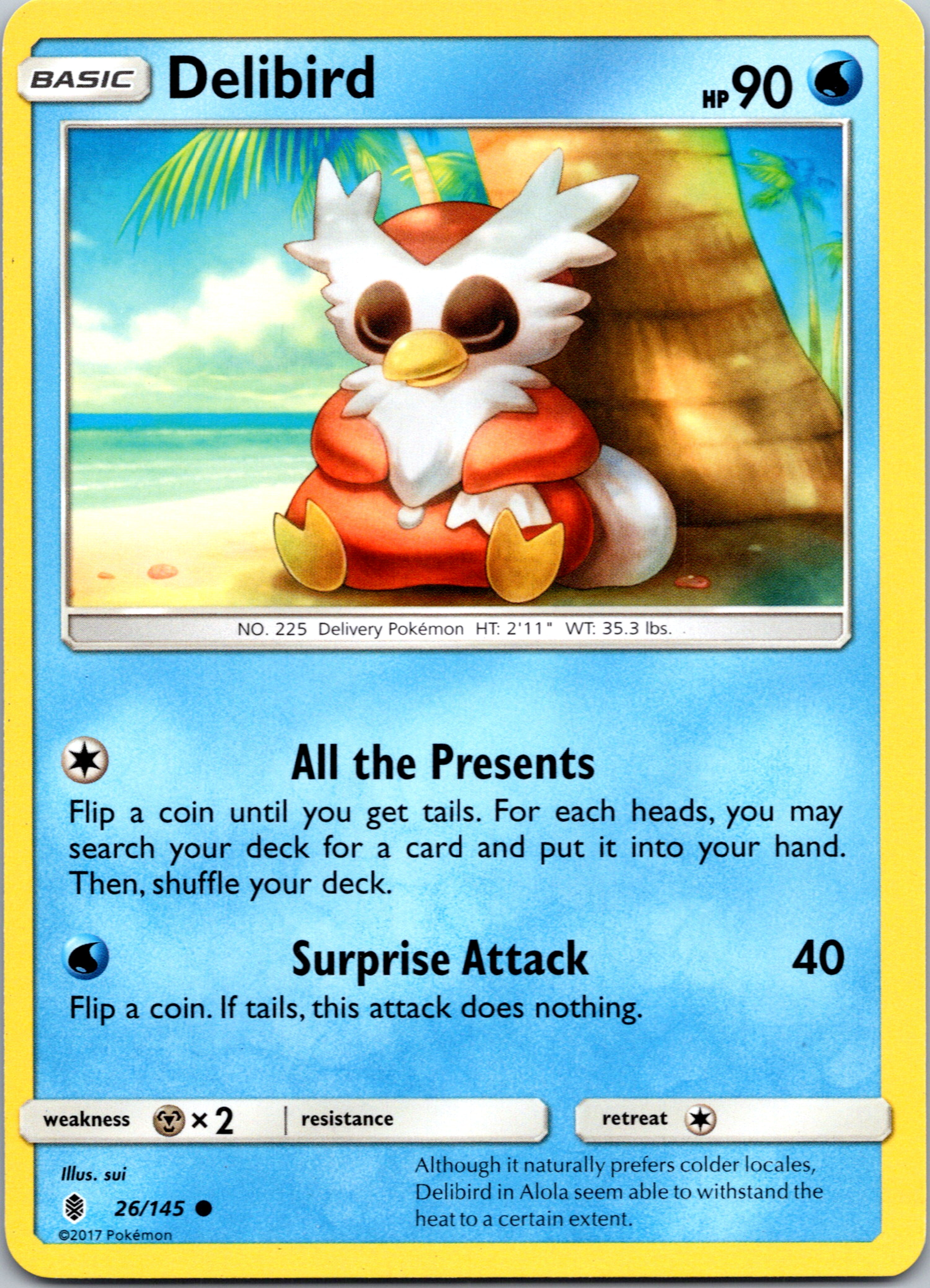 Delibird (26/145) [Sun & Moon: Guardians Rising]