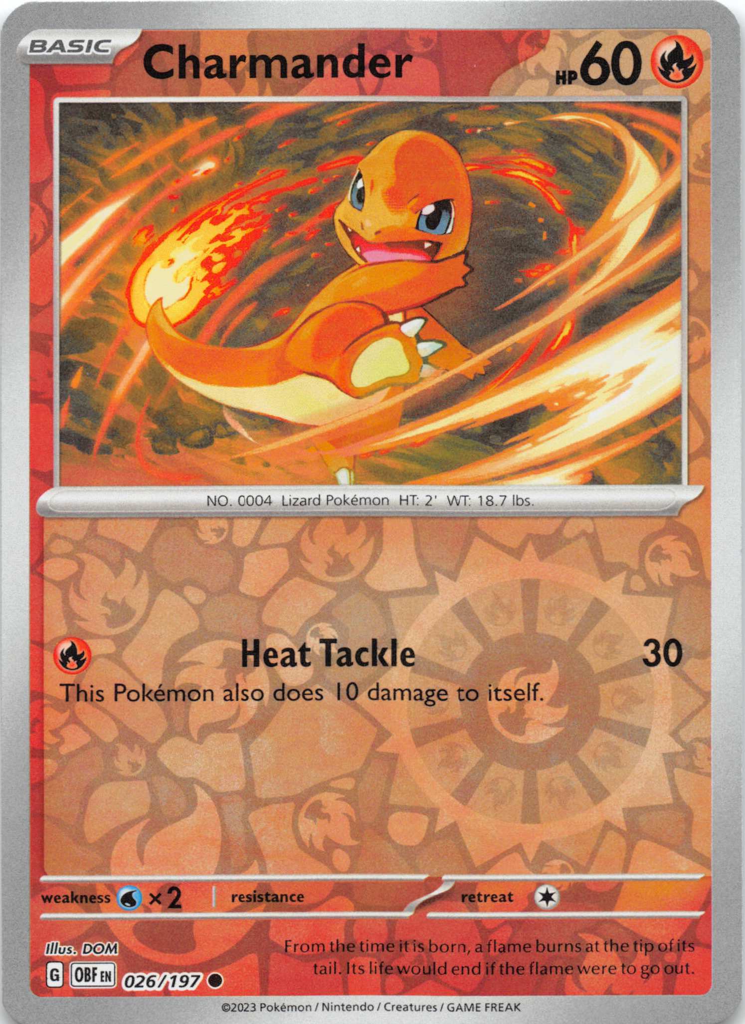 Charmander (026/197) [Scarlet & Violet: Obsidian Flames]