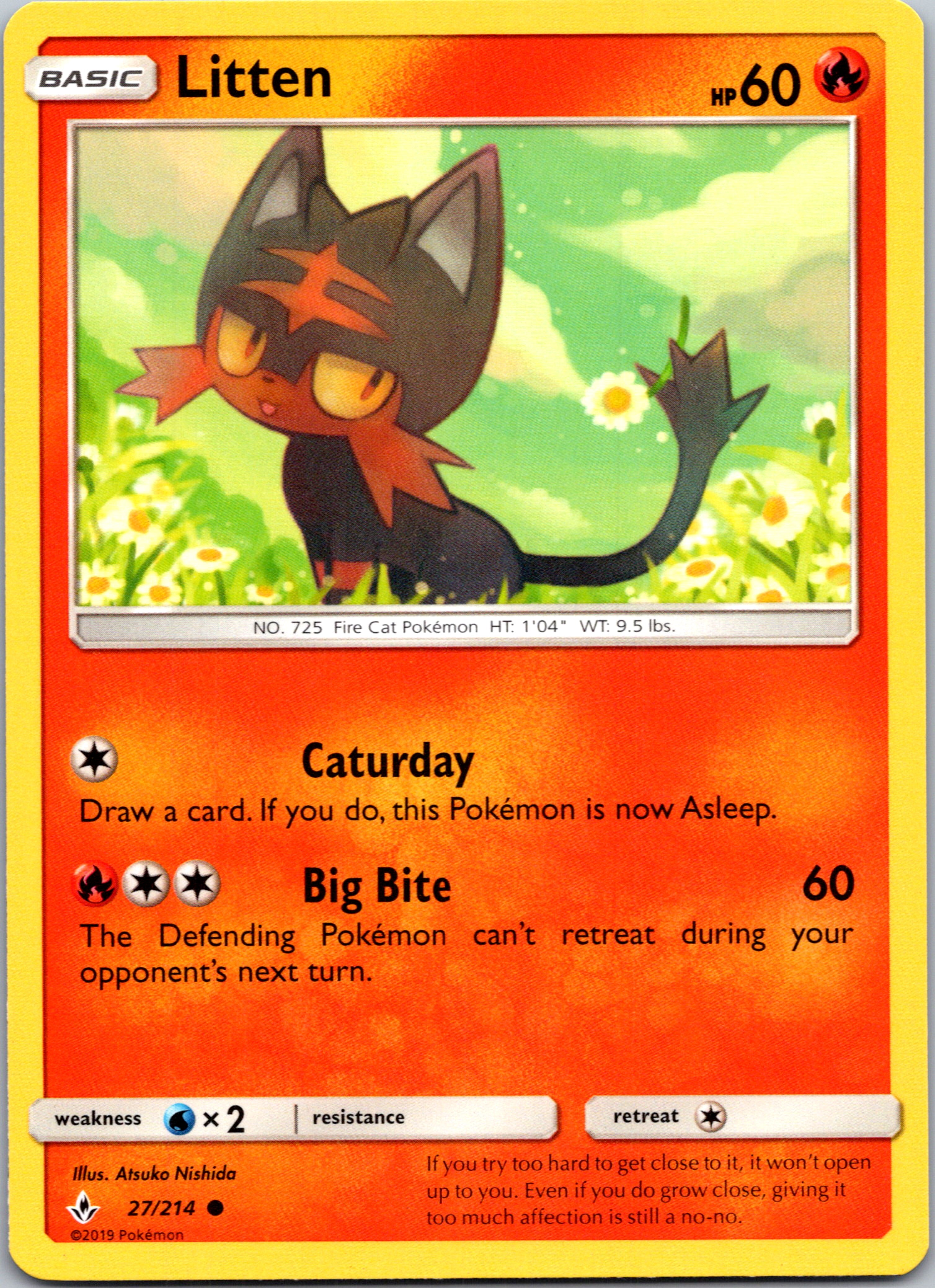 Litten (27/214) [Sun & Moon: Unbroken Bonds]