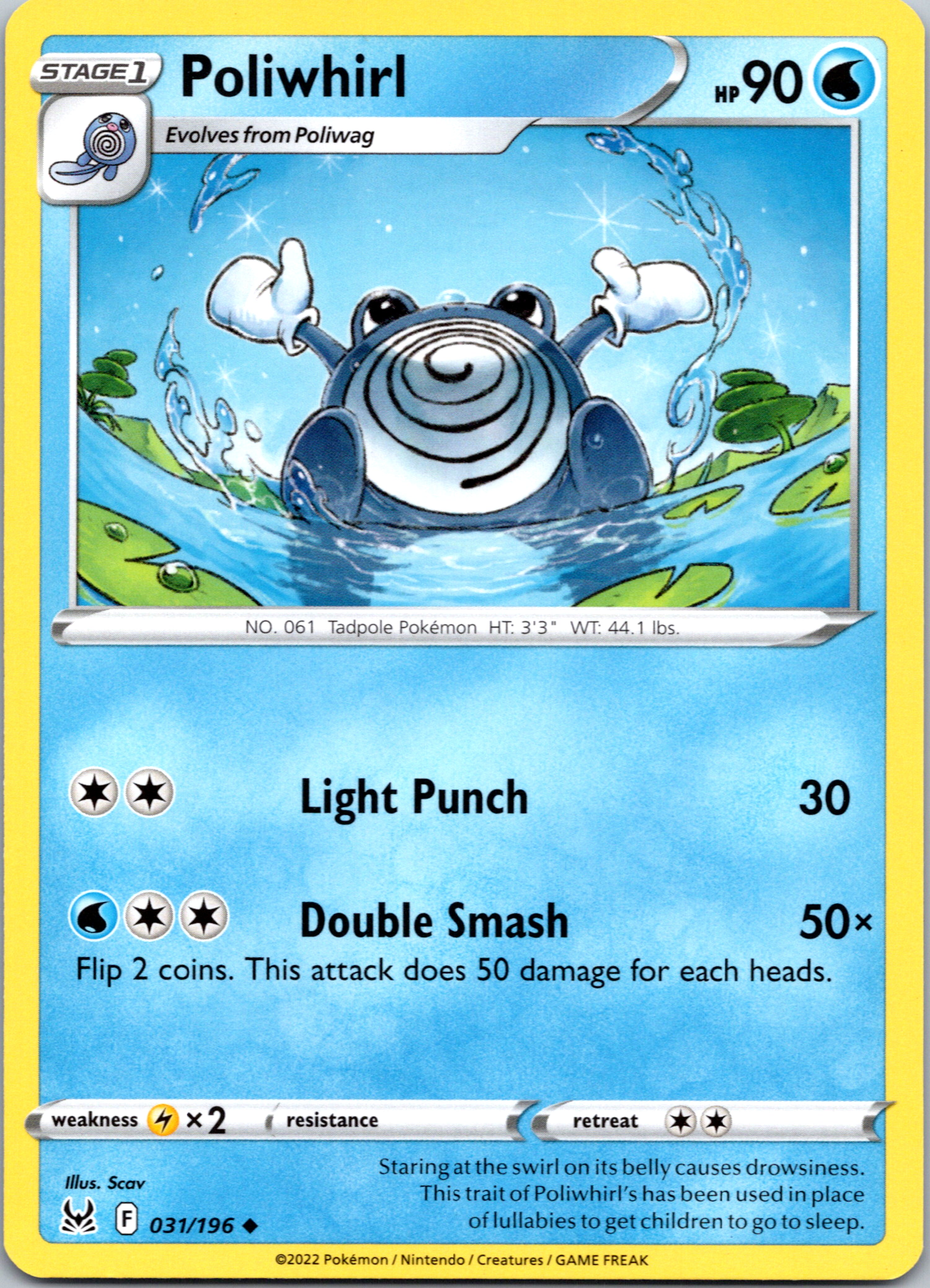 Poliwhirl (031/196) [Sword & Shield: Lost Origin]