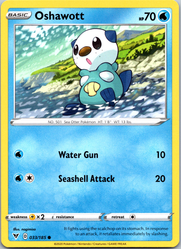 Oshawott [033/185] [SWSH04: Vivid Voltage]