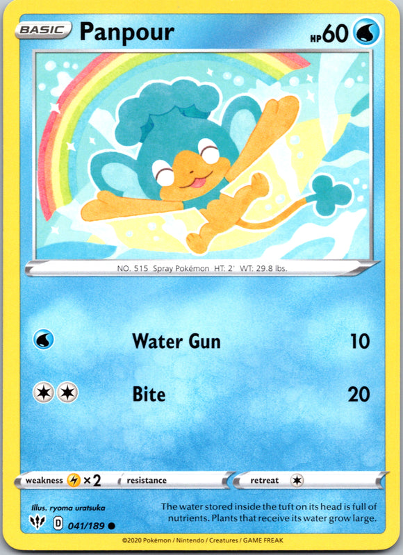 Panpour (041/189) [SWSH03: Darkness Ablaze]