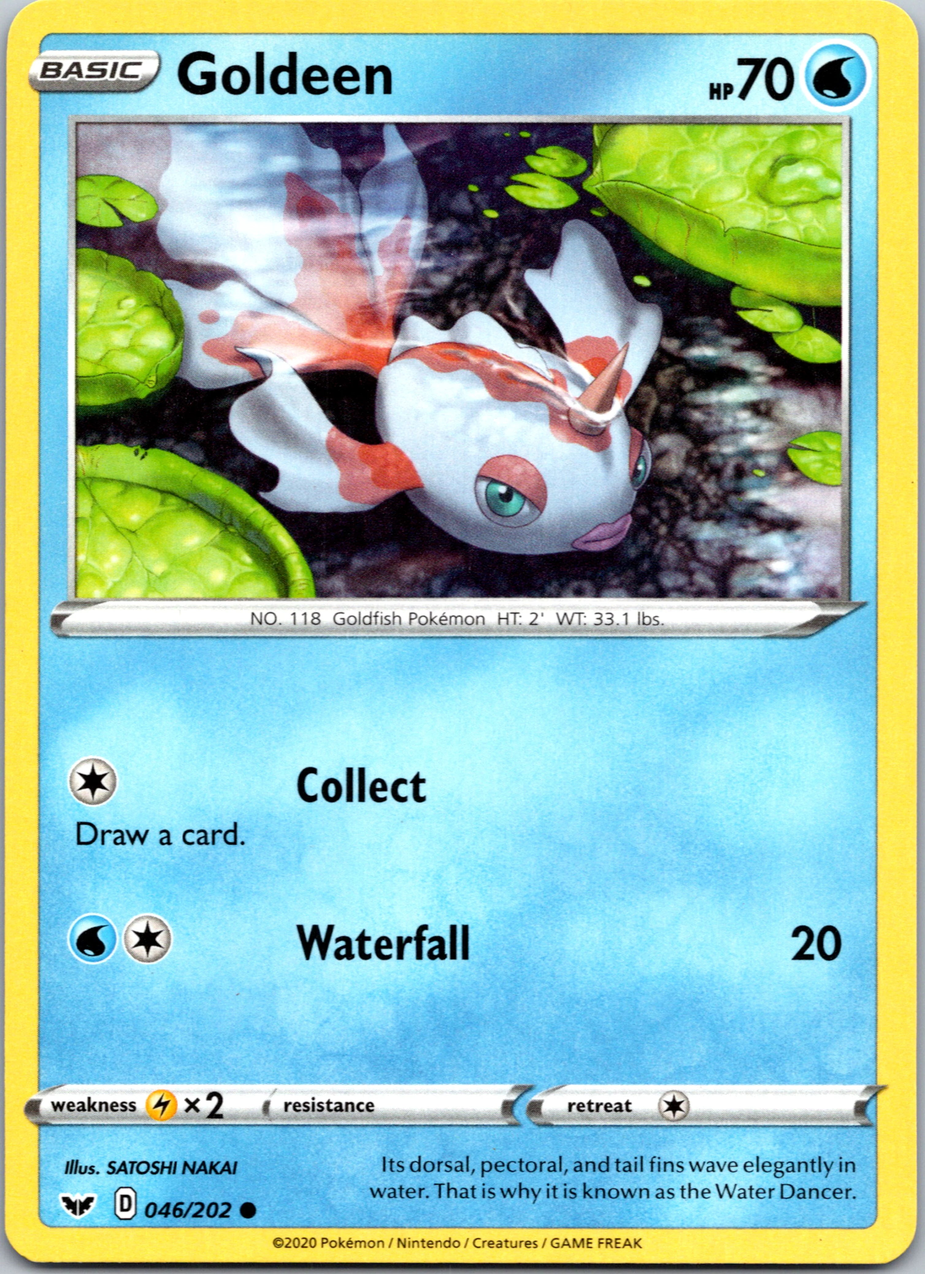 Goldeen (046) (046/202) [SWSH01: Sword & Shield Base Set]