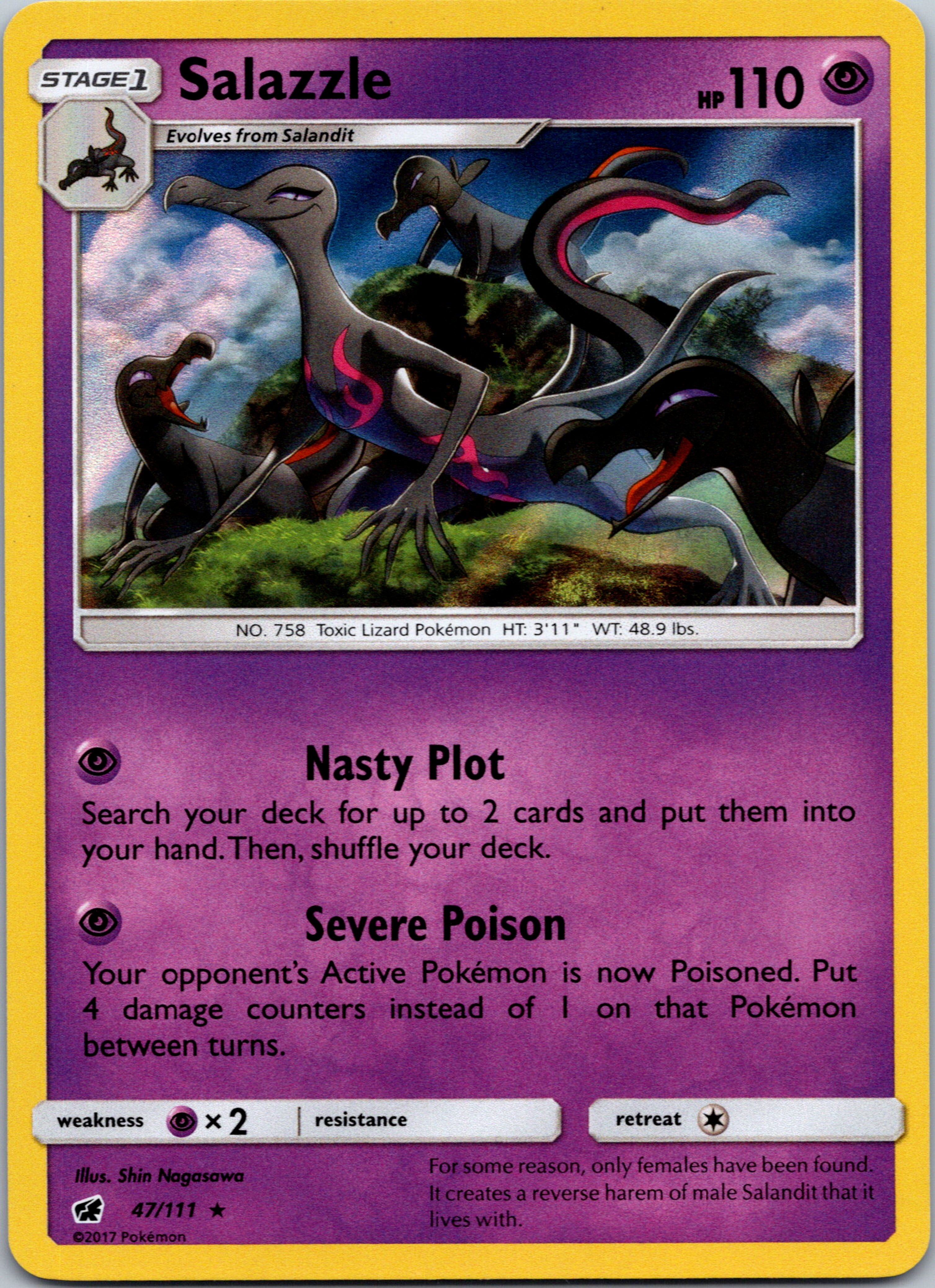 Salazzle (047/111) [SM - Crimson Invasion]