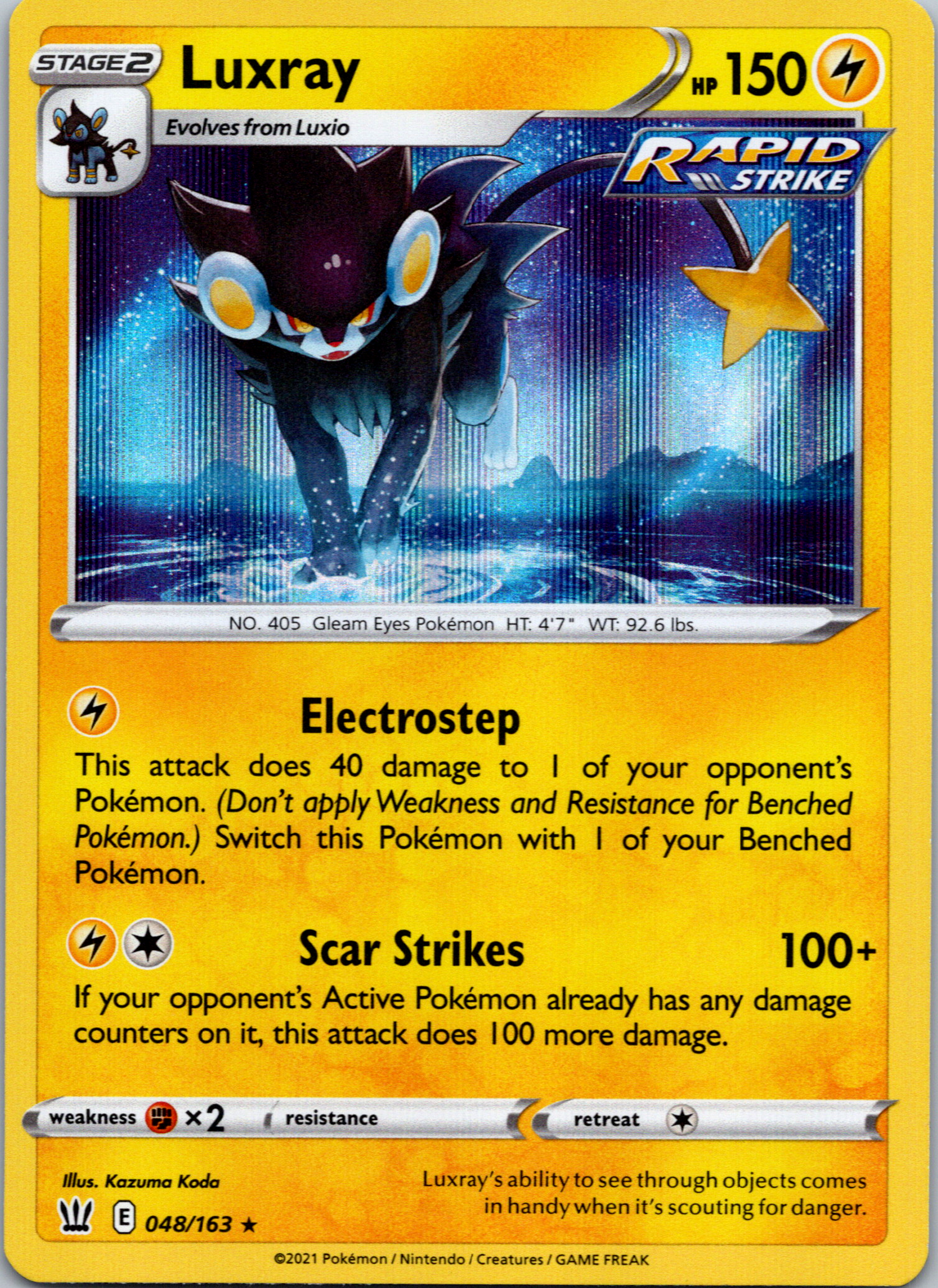 Luxray  [048/163] [SWSH05: Battle Styles]