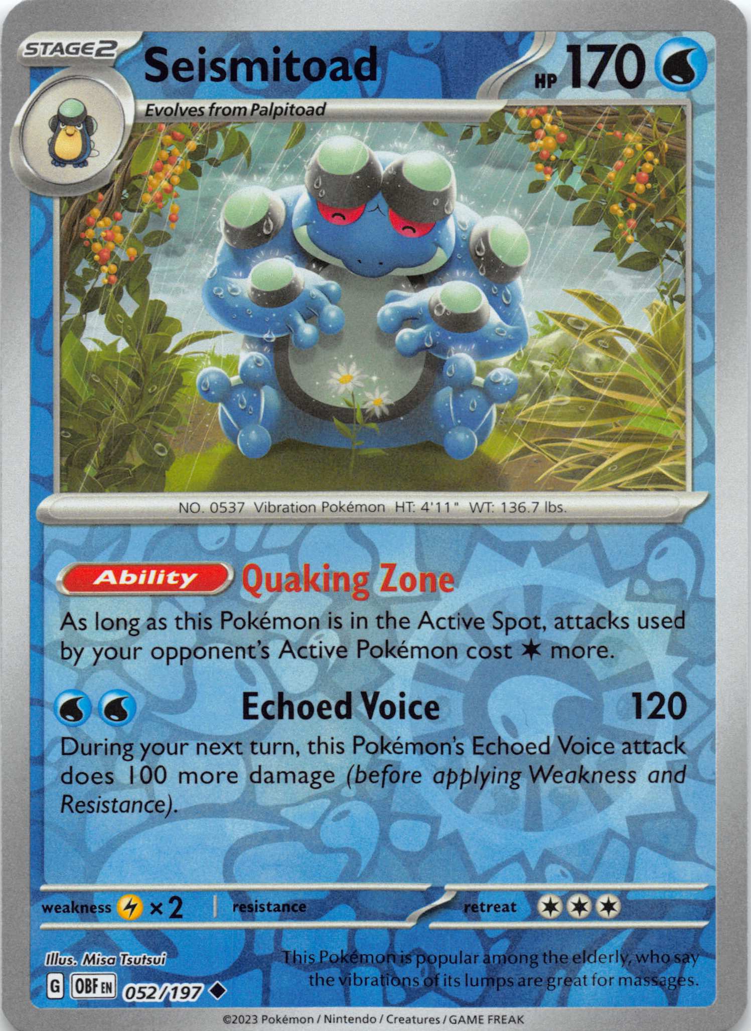 Seismitoad (052/197) [Scarlet & Violet: Obsidian Flames]