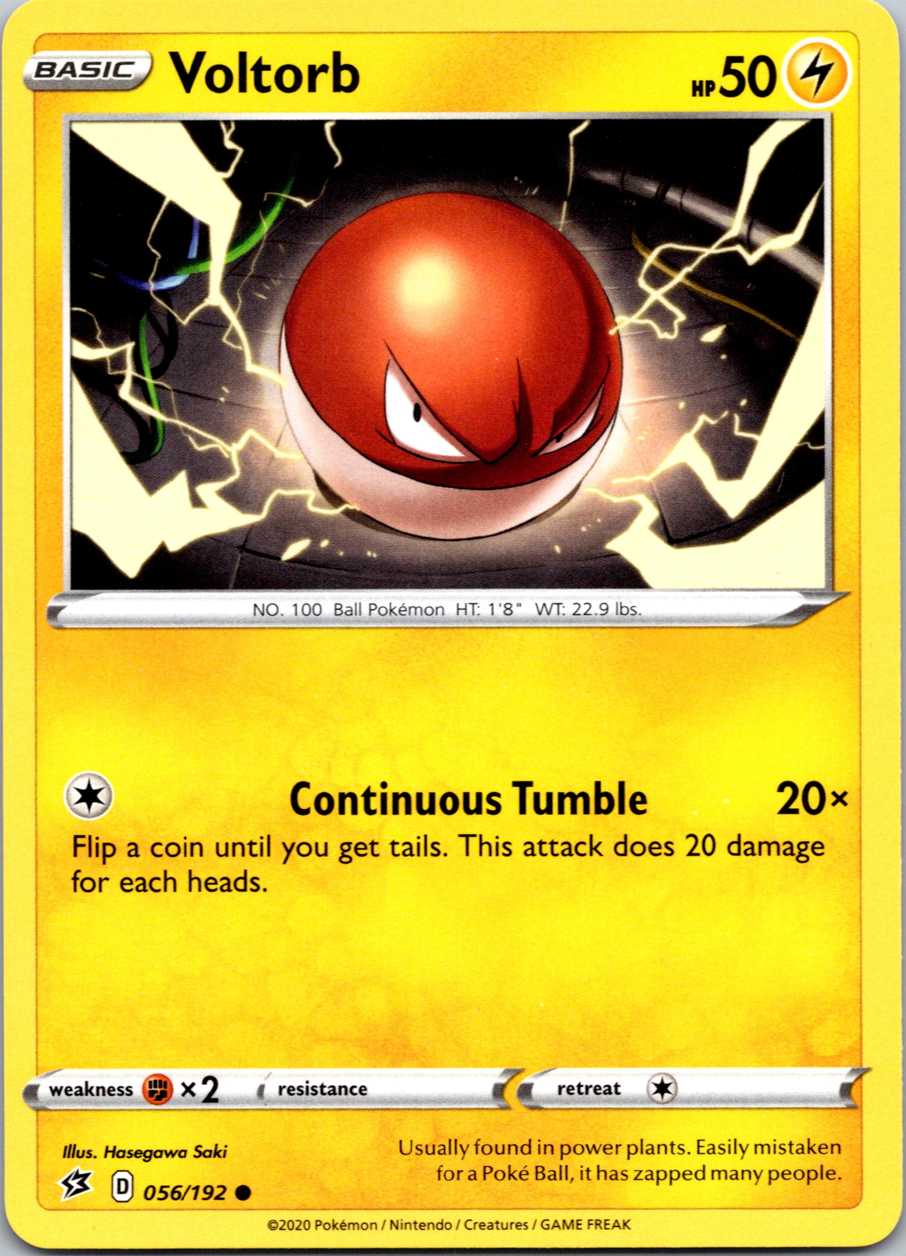 Voltorb (056/192) [Sword & Shield: Rebel Clash]