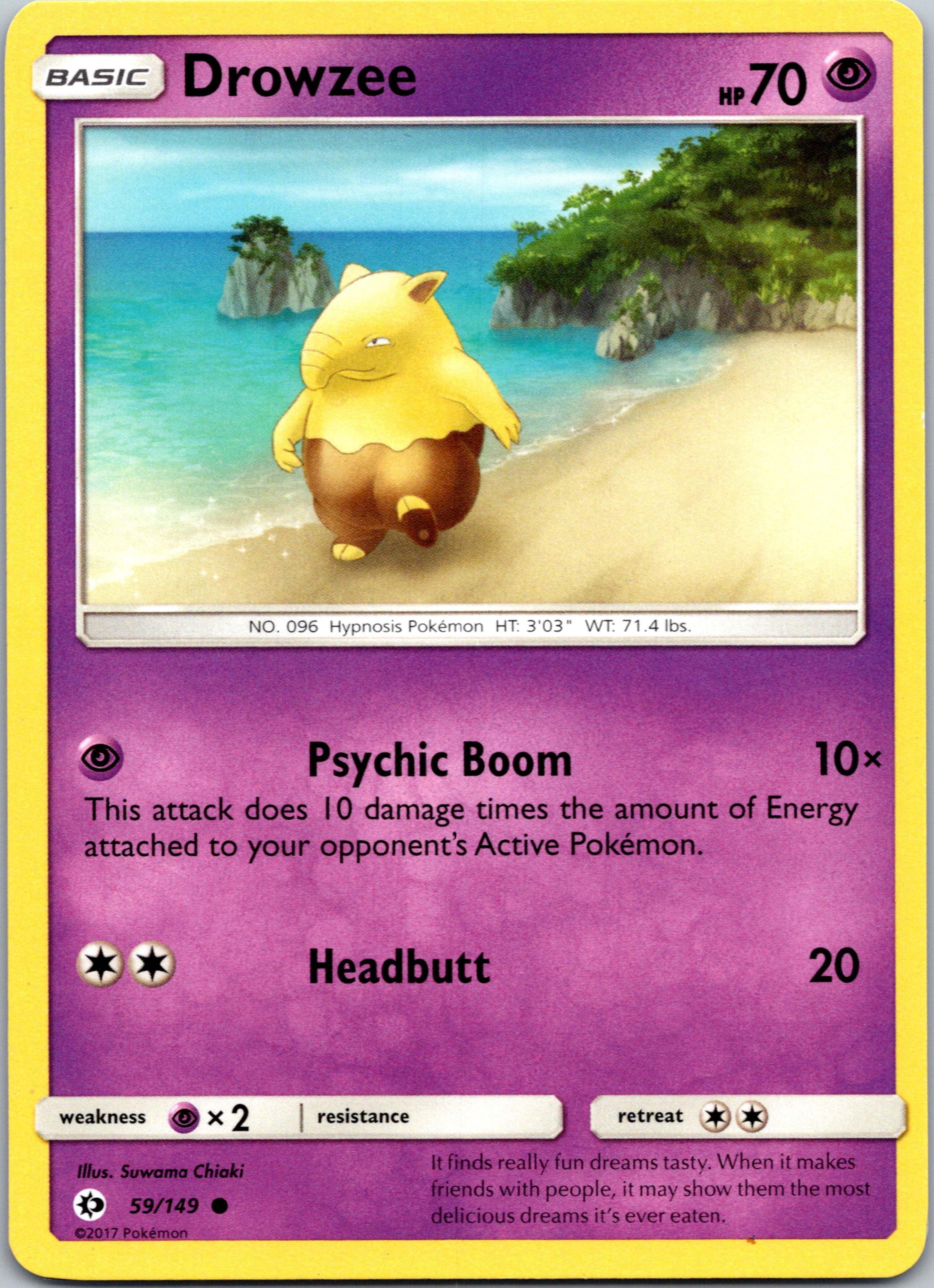 Drowzee (59) [SM Base Set]