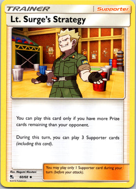 Lt. Surge's Strategy (60/68) [Sun & Moon: Hidden Fates]