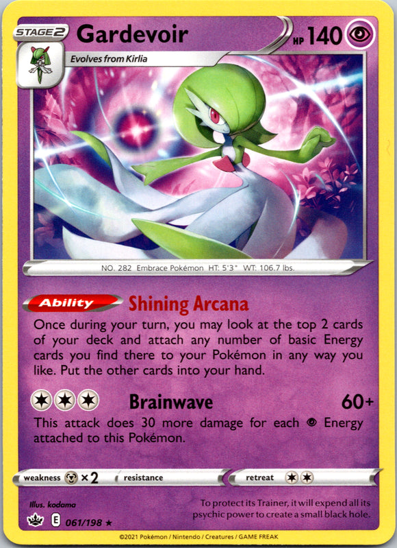 Gardevoir (061/198) [Sword & Shield: Chilling Reign]