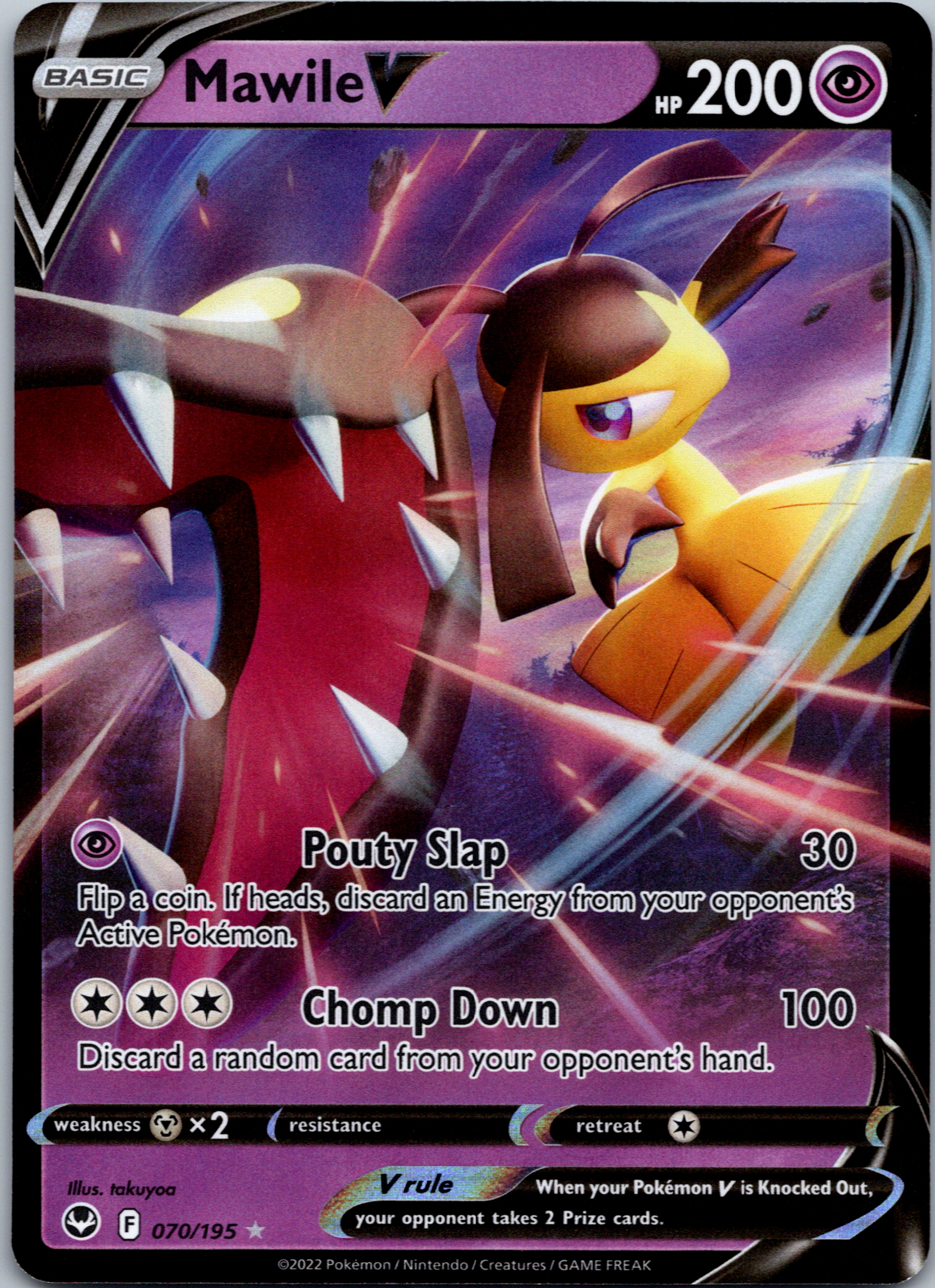 Mawile V (070/195) [Sword & Shield: Silver Tempest]