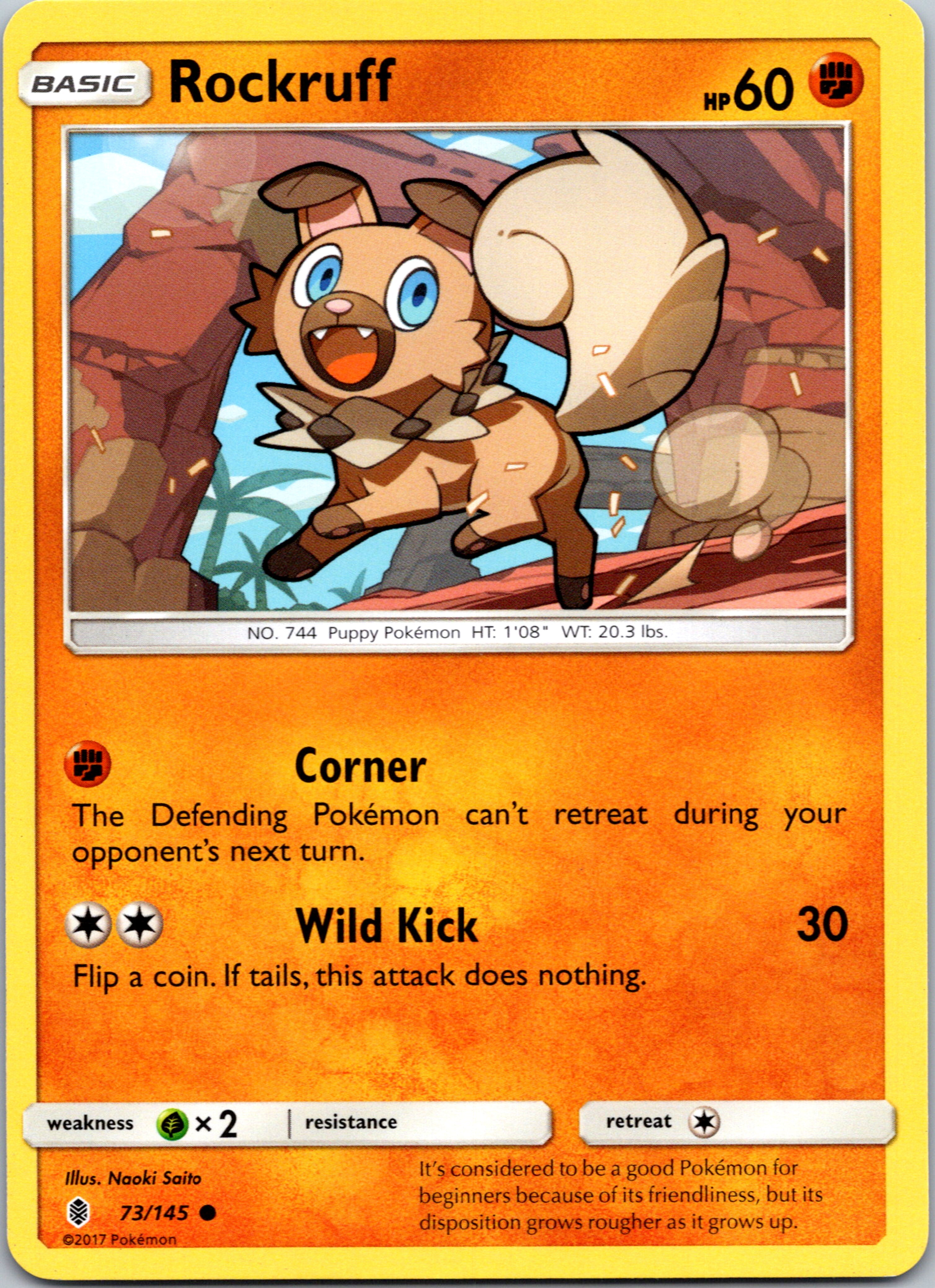 Rockruff (73/145) [Sun & Moon: Guardians Rising]