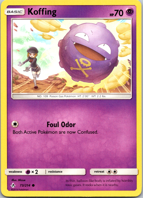 Koffing (073/214) [Sun & Moon: Unbroken Bonds]