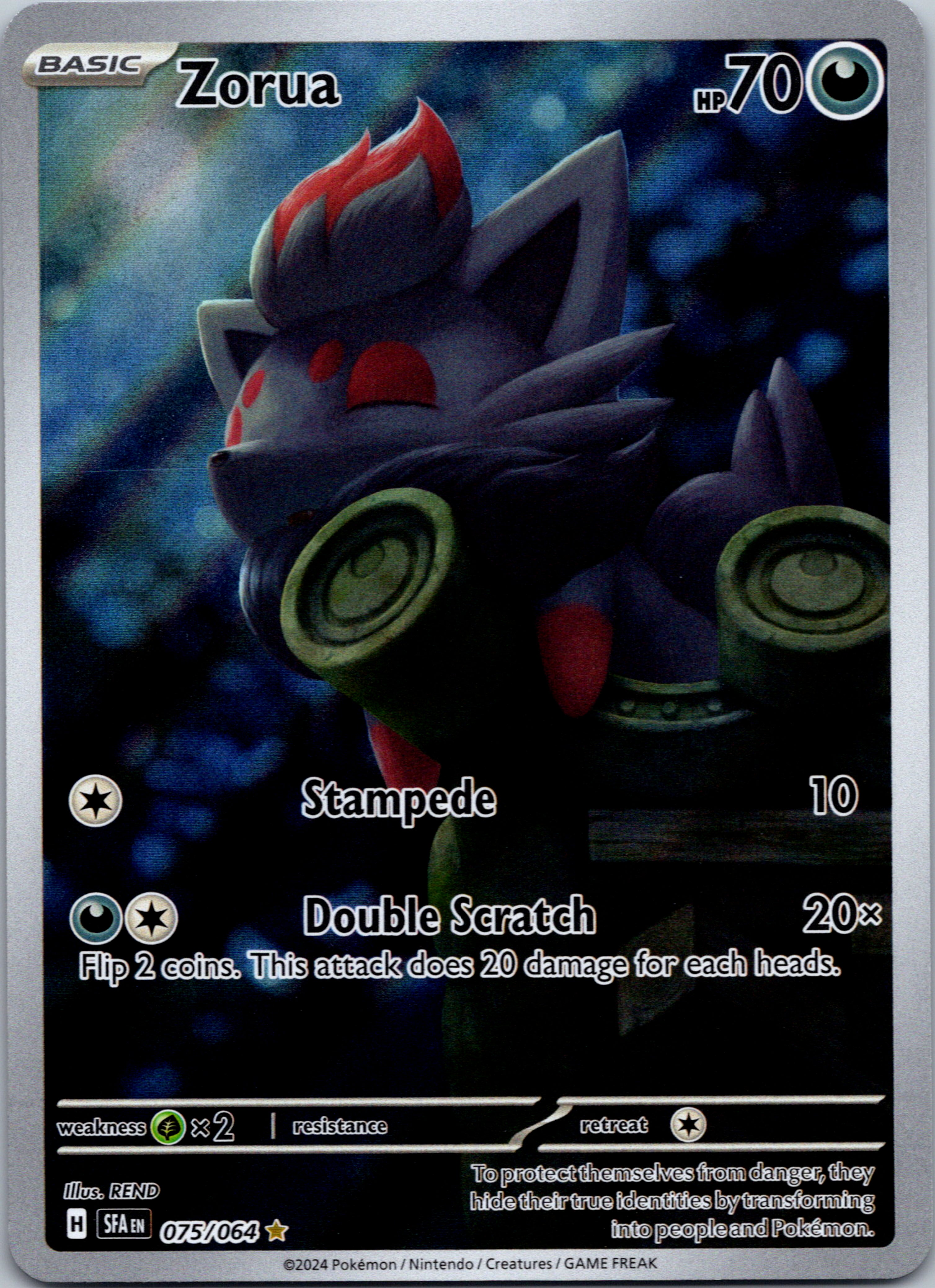 Zorua [075/064] - (Shrouded Fable) Holofoil