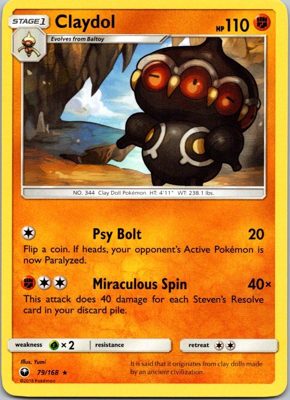 Claydol (079/168) [Sun & Moon: Celestial Storm]