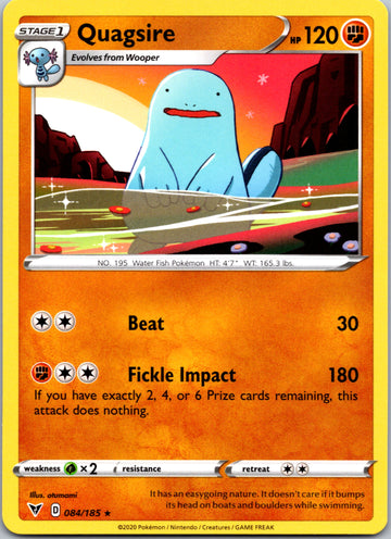 Quagsire [084/185] [SWSH04: Vivid Voltage]