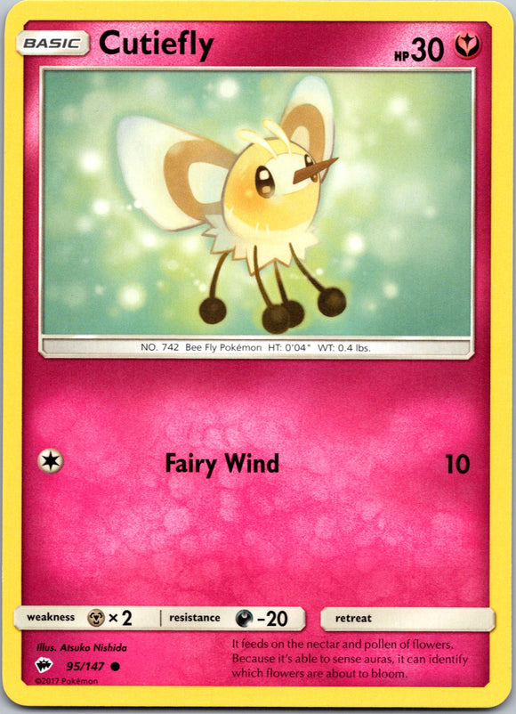 Cutiefly (095/147) [Sun & Moon: Burning Shadows]