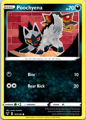 Poochyena [103/185] [SWSH04: Vivid Voltage]