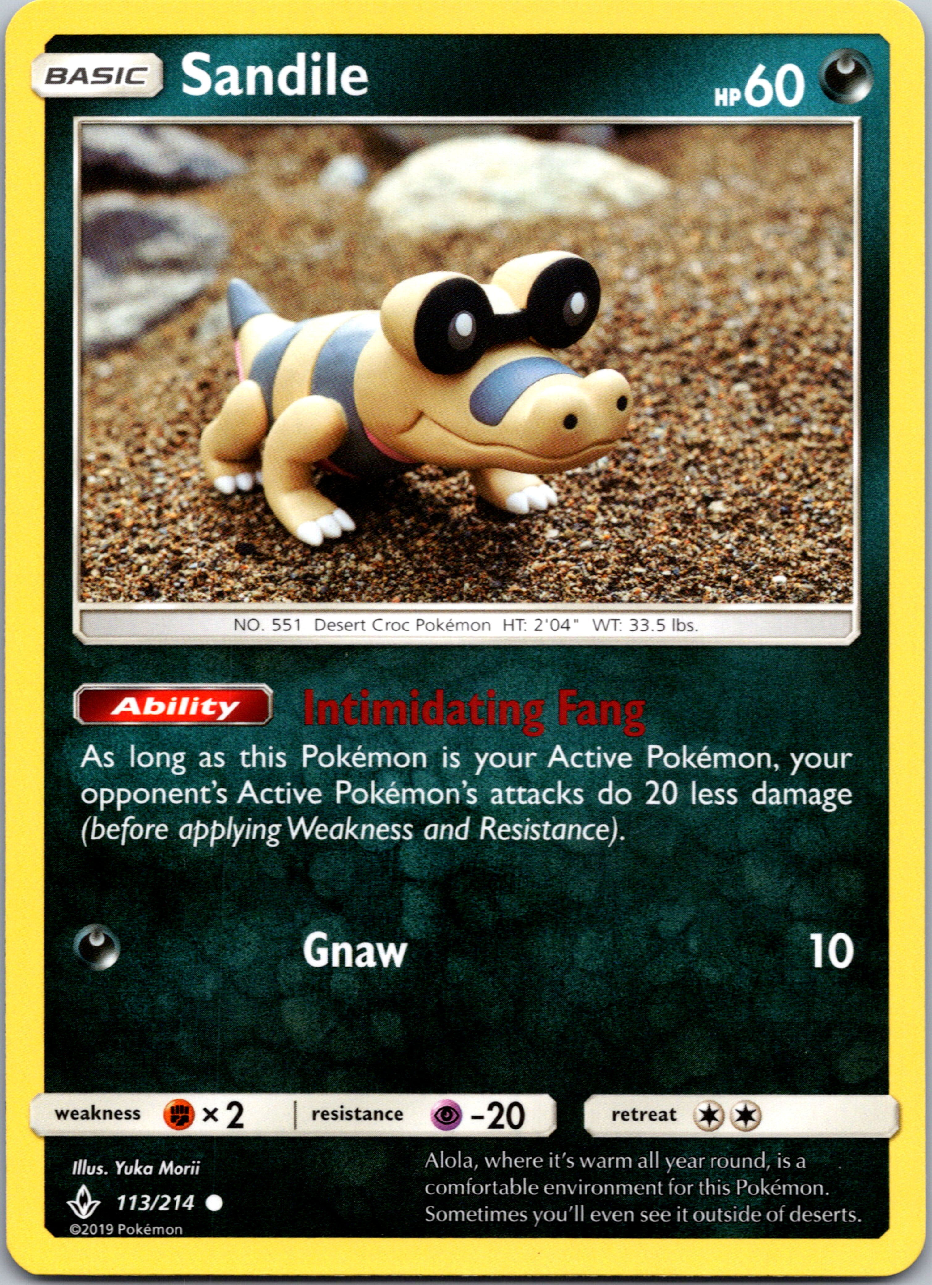 Sandile (113/214) [Sun & Moon: Unbroken Bonds]