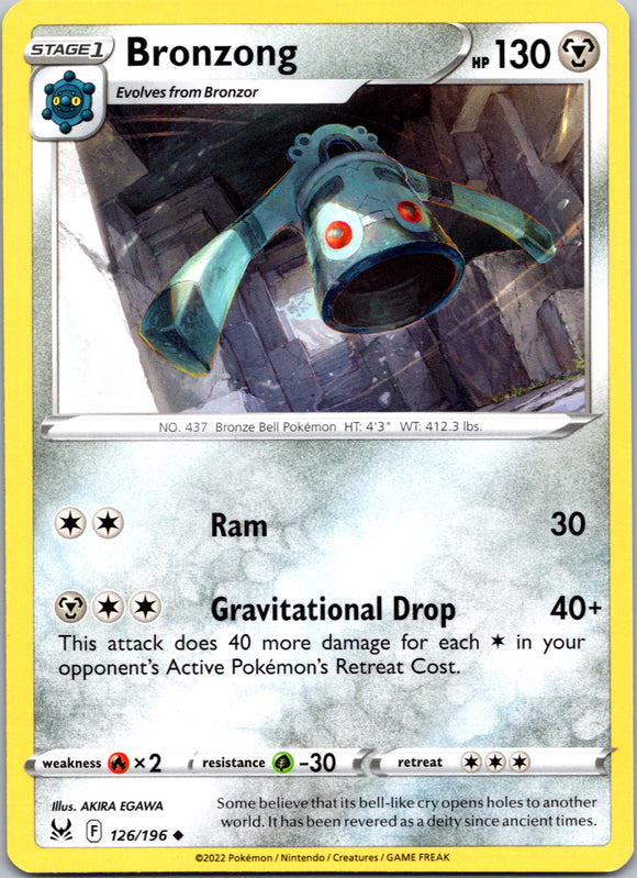 Bronzong (126/196) [Sword & Shield: Lost Origin]