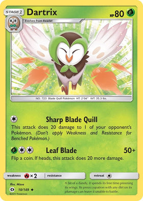 Dartrix [10/149] [Sun & Moon Base Set]