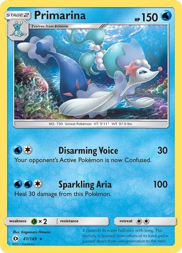 Primarina [41/149] [Sun & Moon Base Set]
