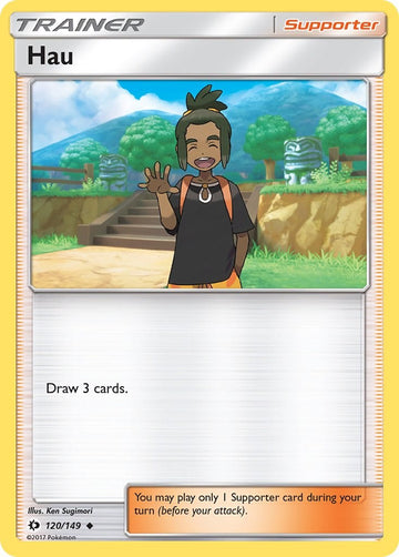 Hau [120/149] [Sun & Moon Base Set] Reverse Holofoil