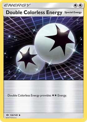 Double Colorless Energy [136/149] [Sun & Moon Base Set]