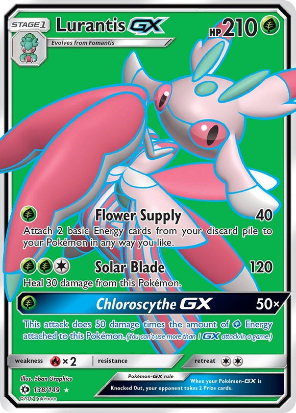 Lurantis GX [138/149] [Sun & Moon Base Set] Holofoil