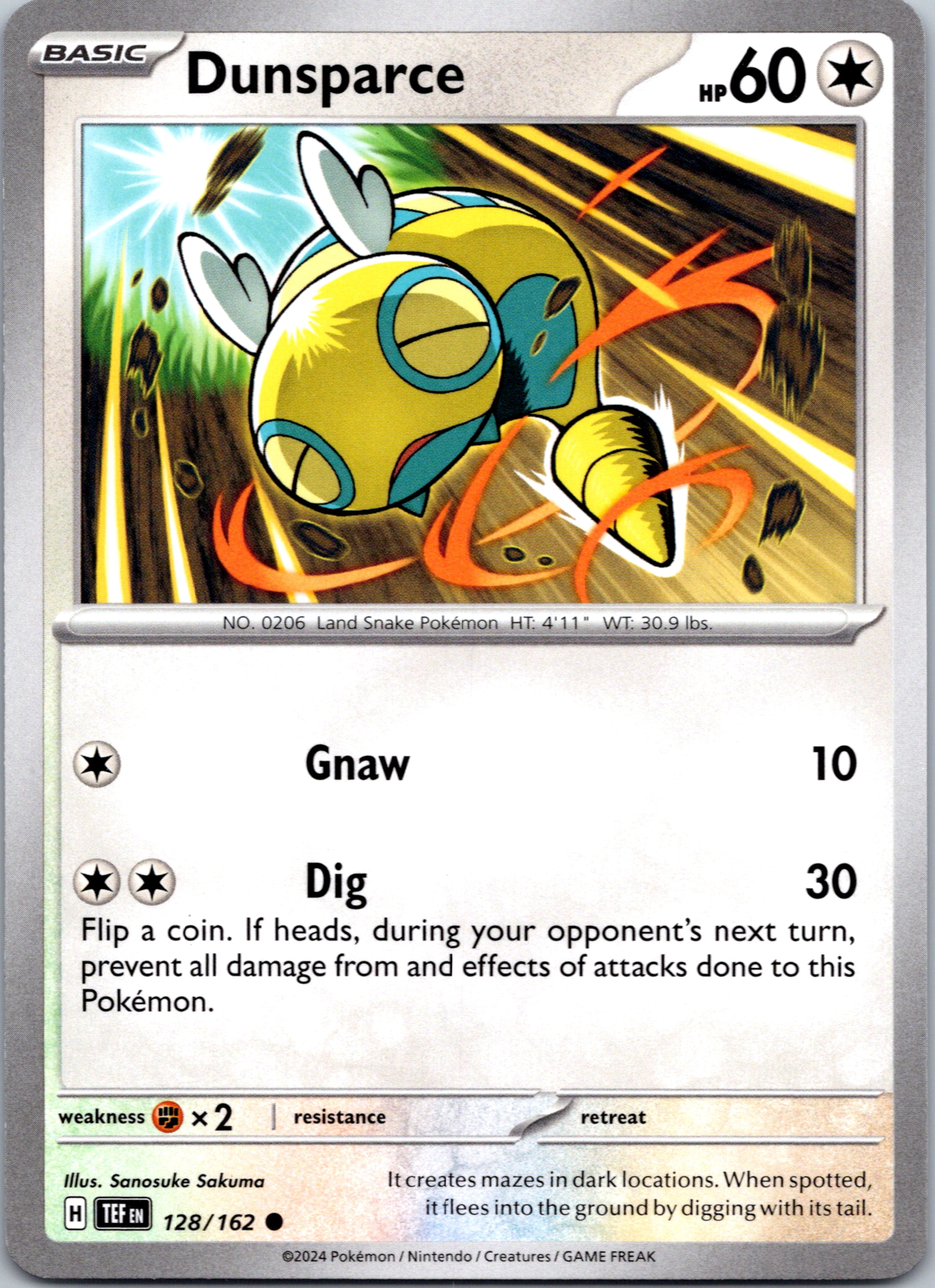 Dunsparce [128/162] - (Temporal Forces)