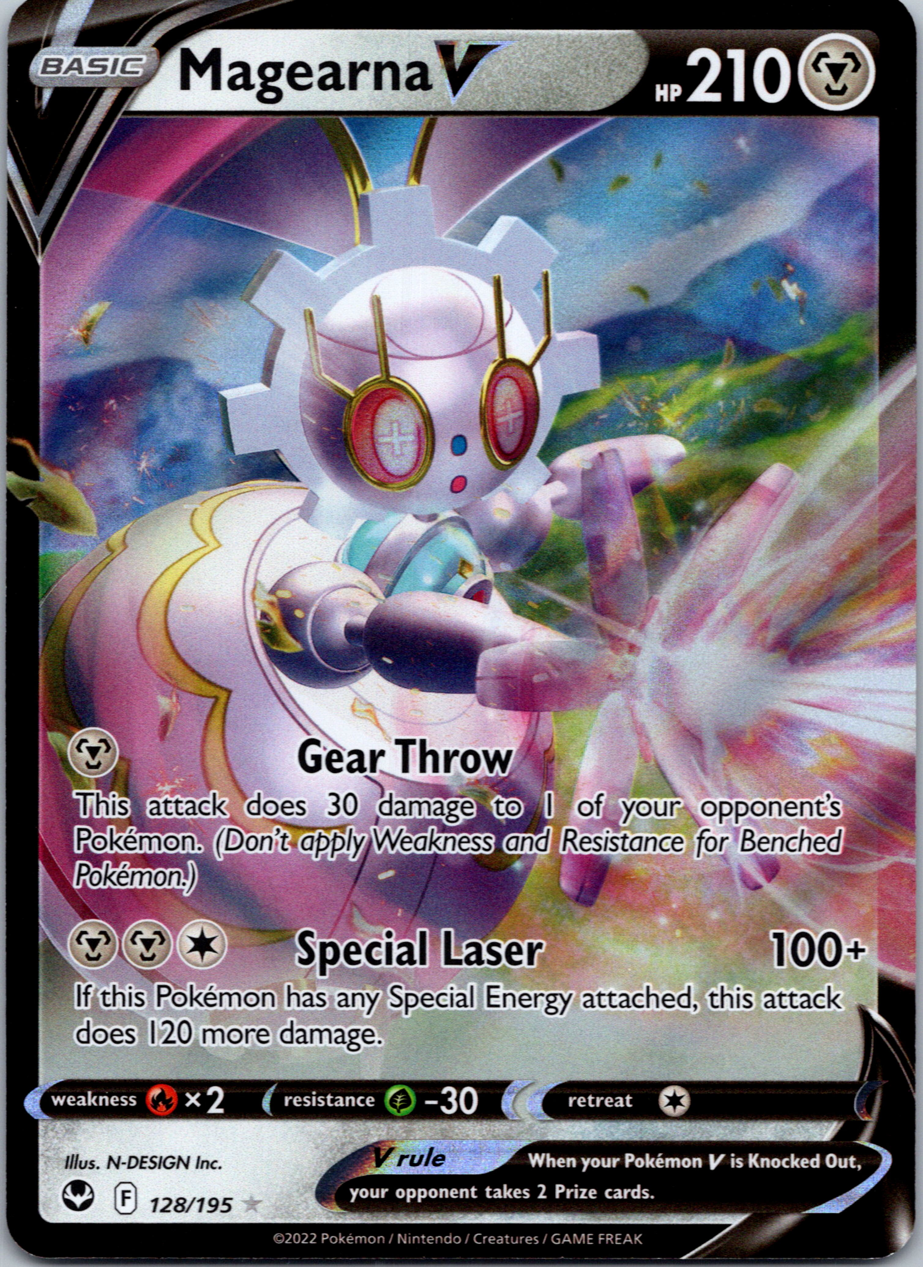 Magearna V (128/195) [Sword & Shield: Silver Tempest]