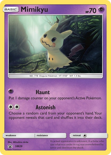 Mimikyu - SM29 [SM29] [SM Promos] Holofoil