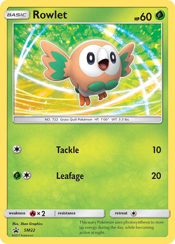 Rowlet - SM22 [SM22] [SM Promos] Holofoil