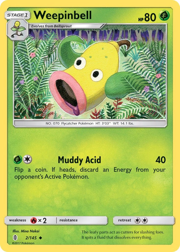 Weepinbell [2/145] [Guardians Rising] Reverse Holofoil