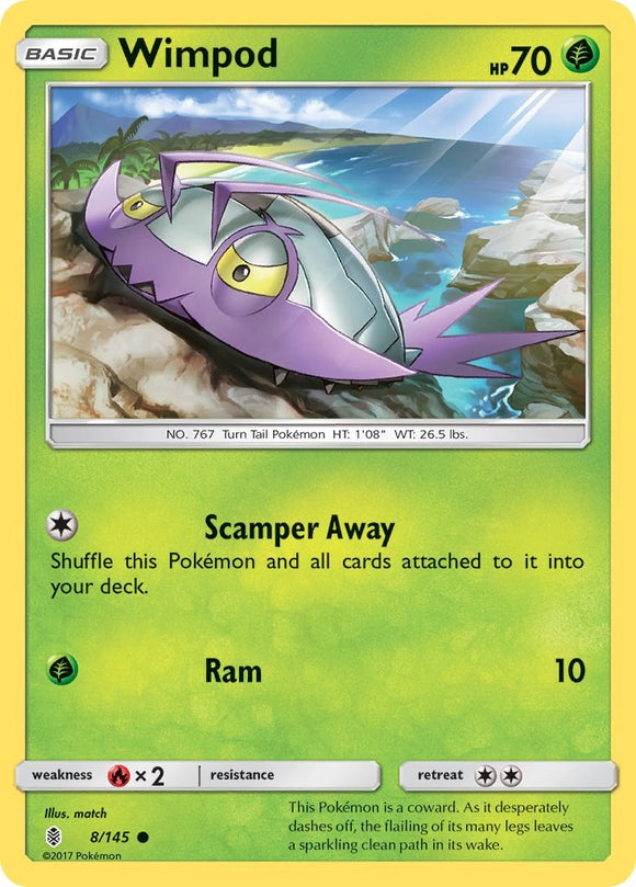 Wimpod [8/145] [Guardians Rising] Reverse Holofoil