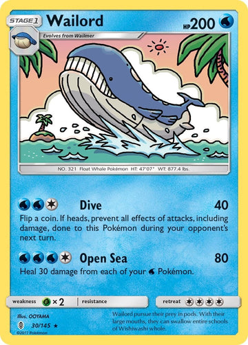 Wailord [30/145] [Guardians Rising]