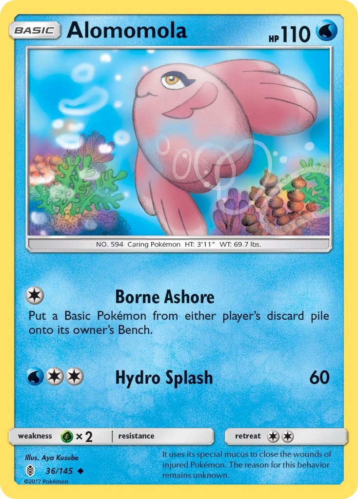 Alomomola [36/145] [Guardians Rising] Reverse Holofoil