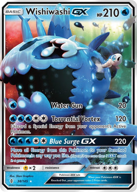 Wishiwashi GX [38/145] [Guardians Rising] Holofoil