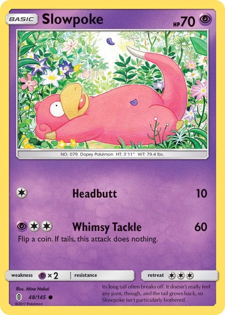 Slowpoke [48/145] [SM - Guardians Rising] Reverse Holofoil