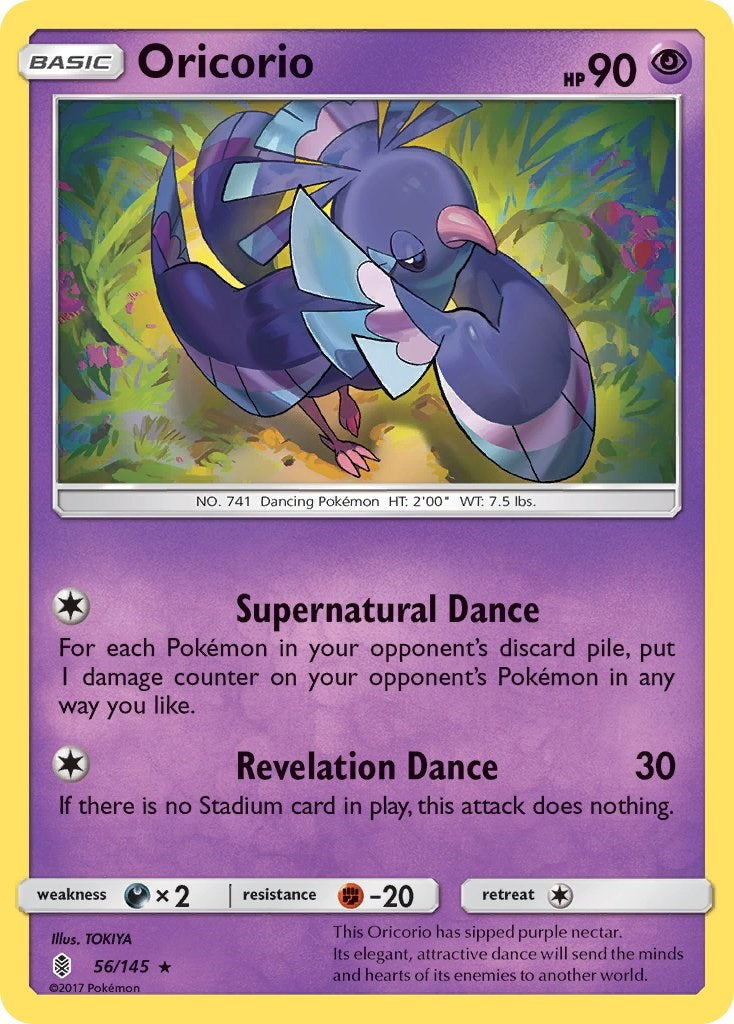 Oricorio (56) [56/145] [SM - Guardians Rising] Reverse Holofoil