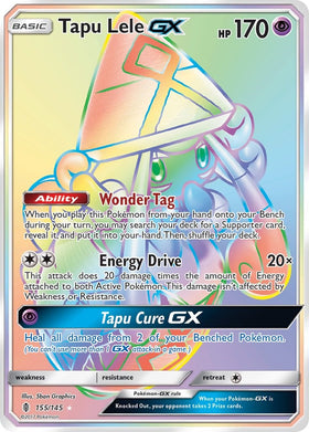 Tapu Lele GX (Secret) [155/145] [Guardians Rising] Holofoil
