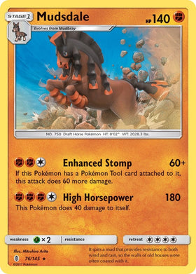 Mudsdale [76/145] [Guardians Rising] Reverse Holofoil
